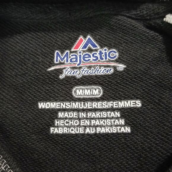 Majestic Fan Fashion CLEVELAND CAVALIERS Med Grey Long-Sleeved Hooded Knit Shirt - Picture 2 of 13